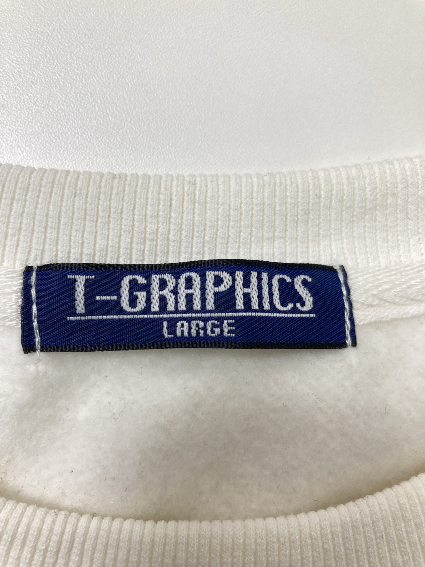 T-GRAPHICS/ティーグラフィックス/スウェット/トップス/ホワイト/LARGE
