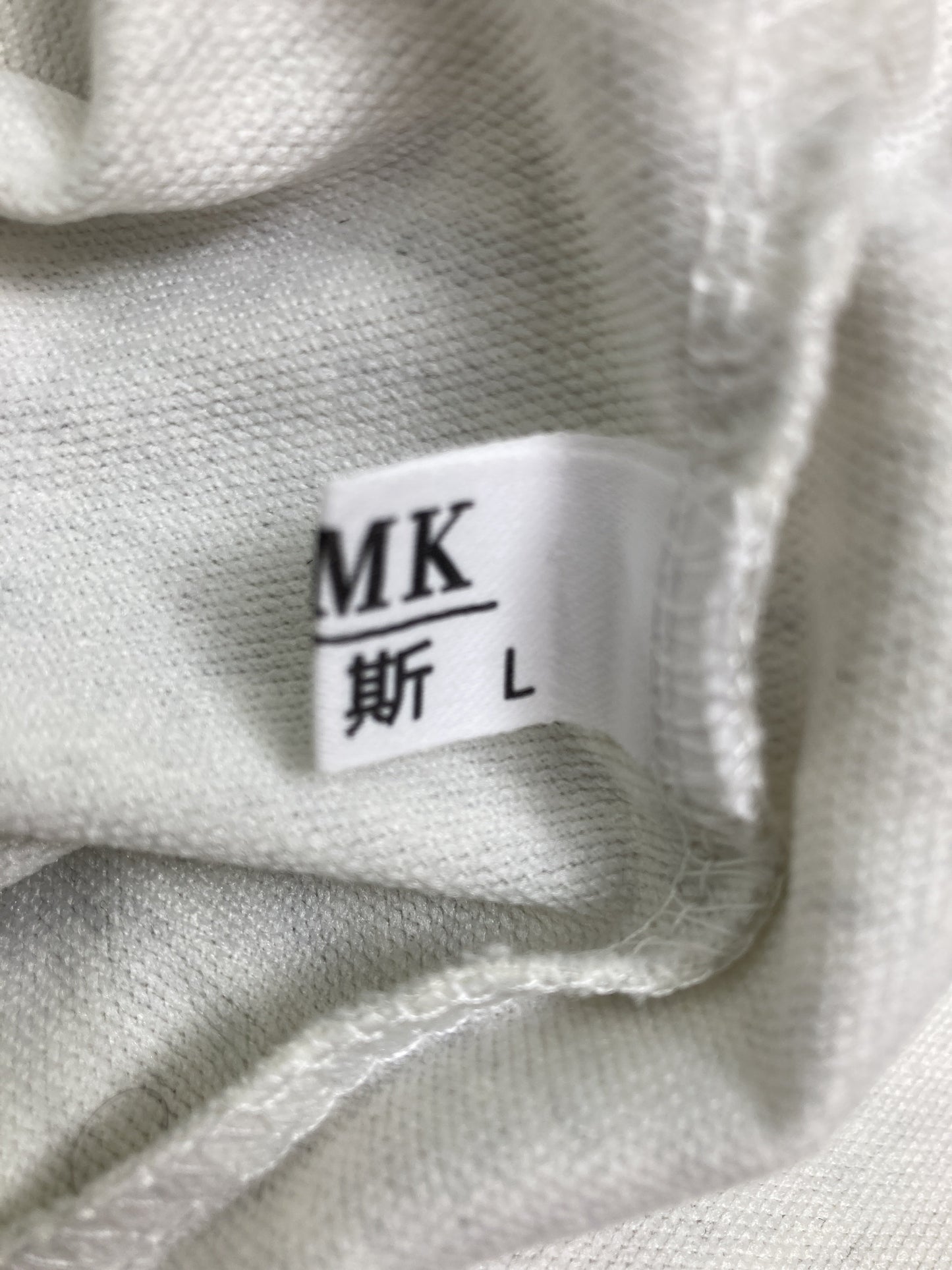 AKMK/Tシャツ/カットソー/トップス/ホワイト/L