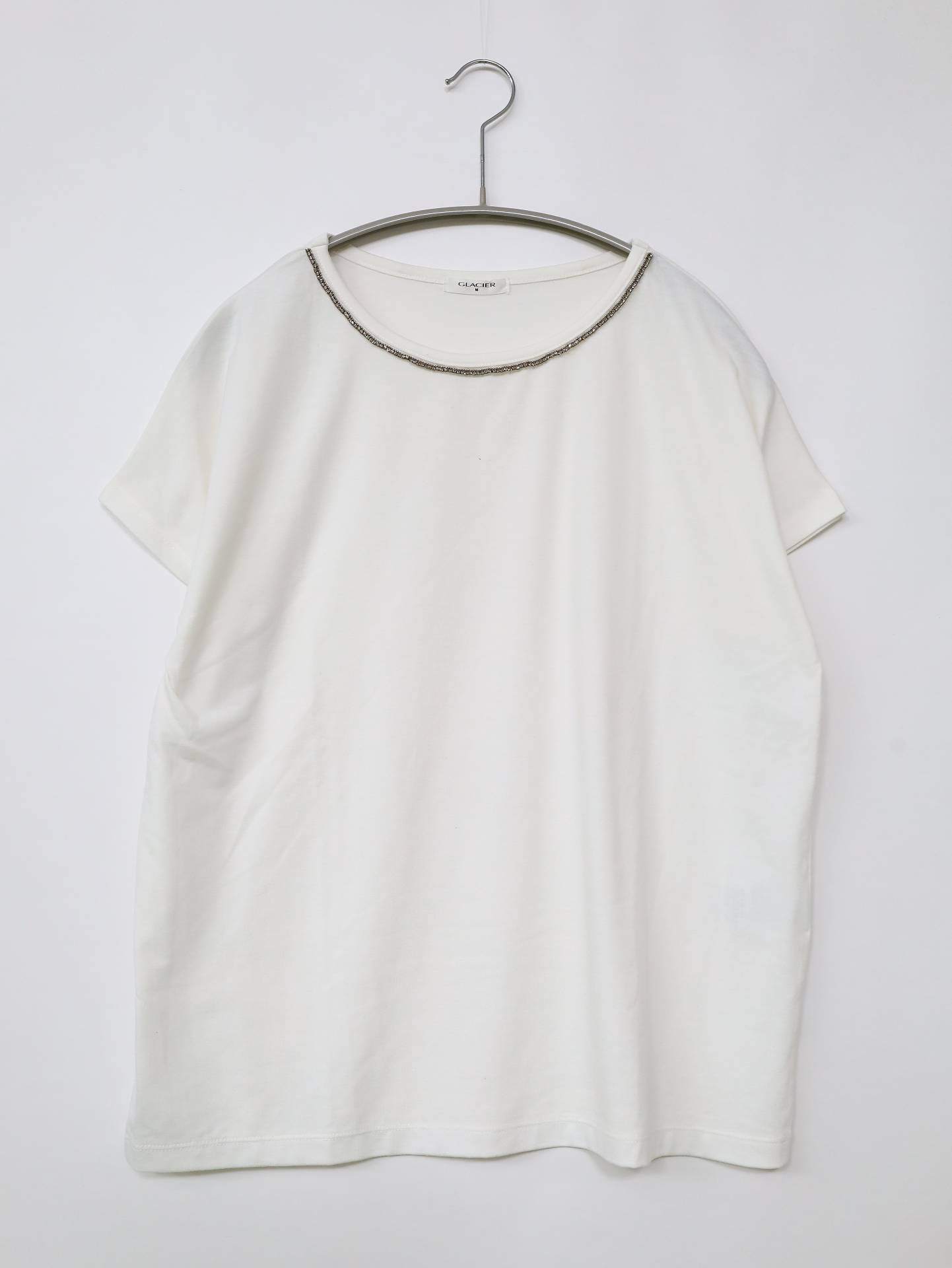GLACIER/Tシャツ/カットソー/トップス/ホワイト/M