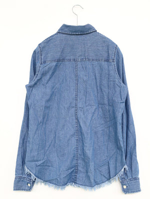 AZUL by MOUSSY/アズールバイマウジー/シャツ/ブラウス/トップス/ブルー/S