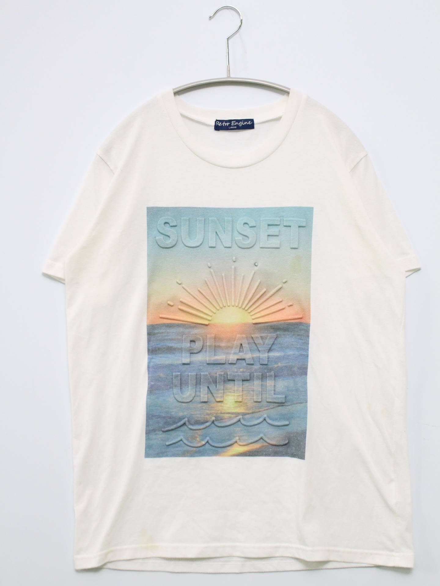 Tシャツ/カットソー/トップス/ホワイト/L
