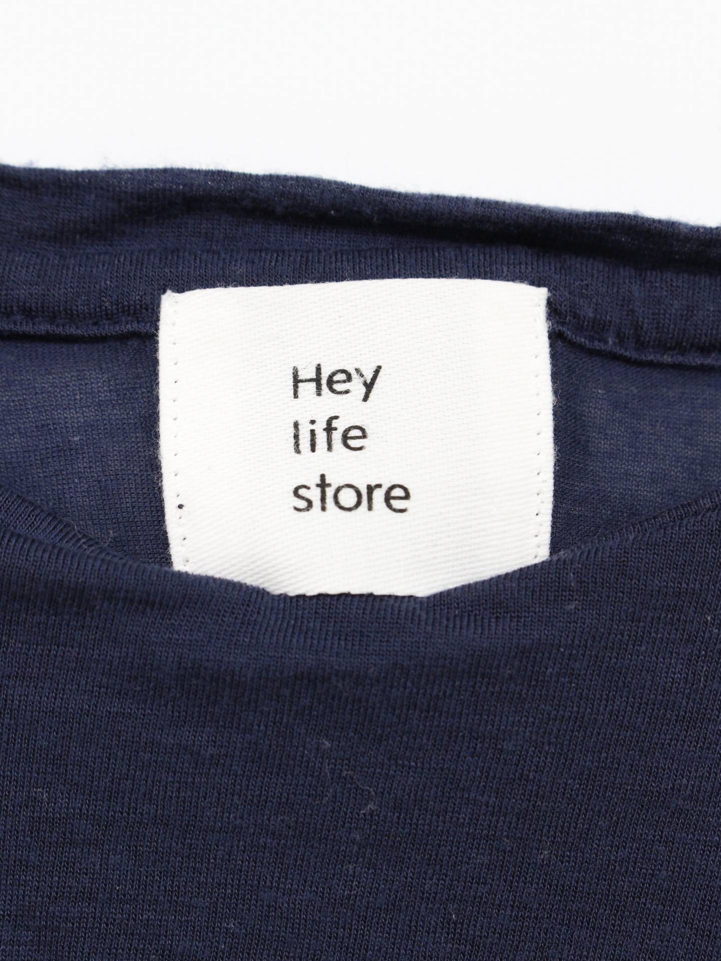 Hey life store/Tシャツ/カットソー/トップス/ネイビー/F