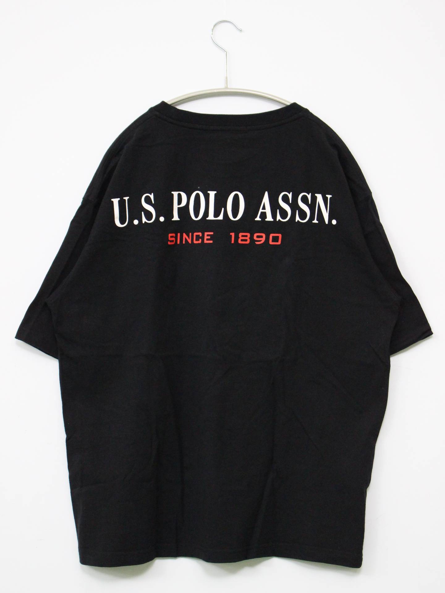 U.S. POLO ASSN./Tシャツ/カットソー/トップス/ブラック/M