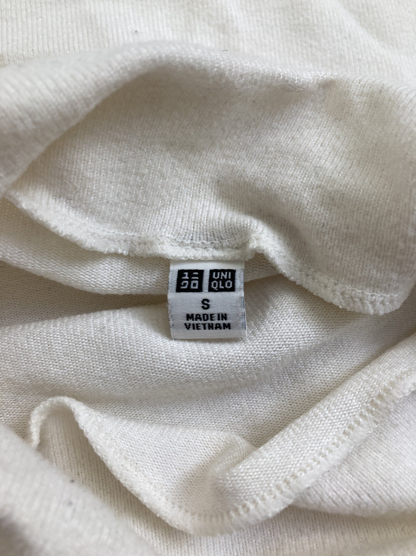 UNIQLO/ユニクロ/Tシャツ/カットソー/トップス/ホワイト/S