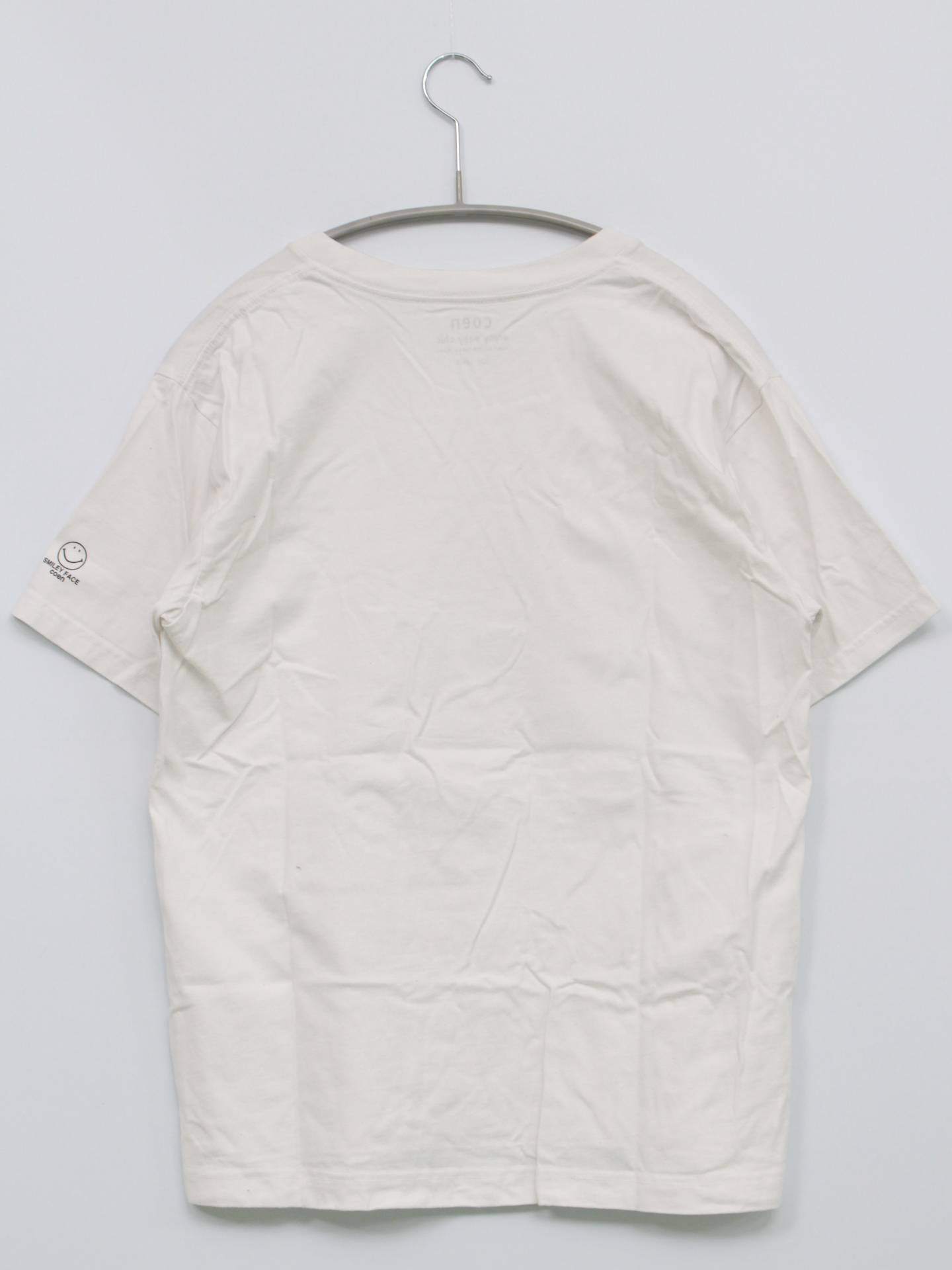 coen/Tシャツ/カットソー/トップス/ホワイト/LARGE