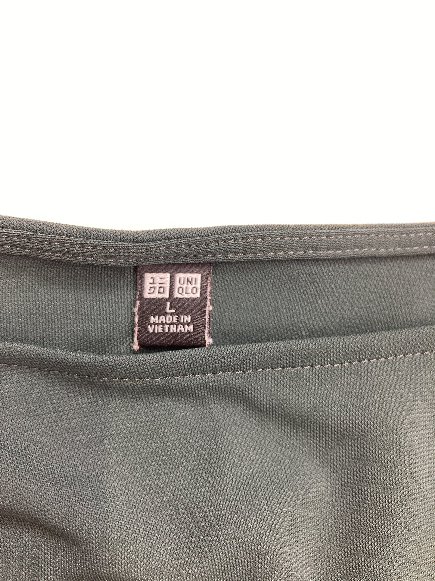 UNIQLO/ユニクロ/ノースリーブ/トップス/ブラック/L