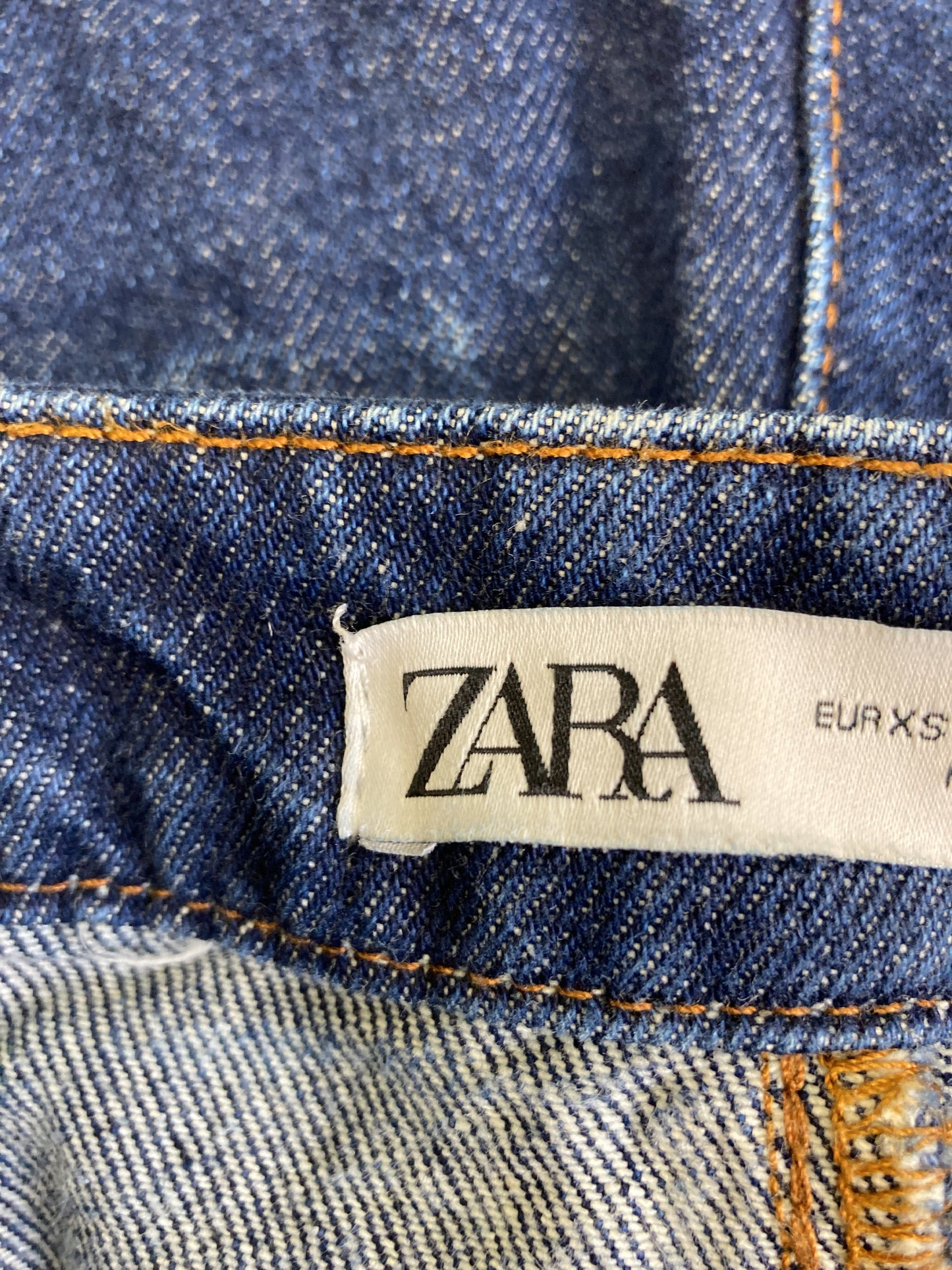 ZARA/ザラ/デニムパンツ/パンツ/ネイビー/EUR XS/USA XS/MEX 24