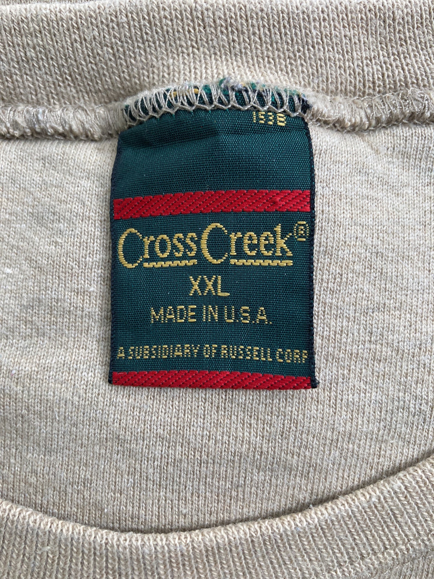 crosscreek/スウェット/トップス/ベージュ/XXL