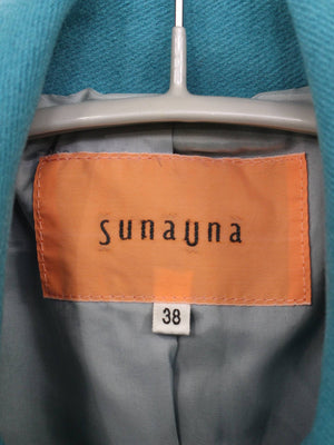 SunaUna/ピーコート/ジャケット/アウター/グリーン/38