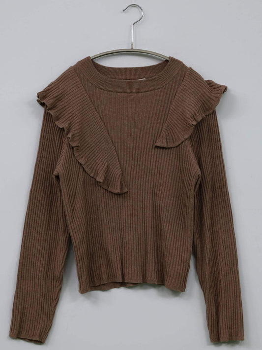 Chico/チコ/ニット/セーター/トップス/ブラウン/F