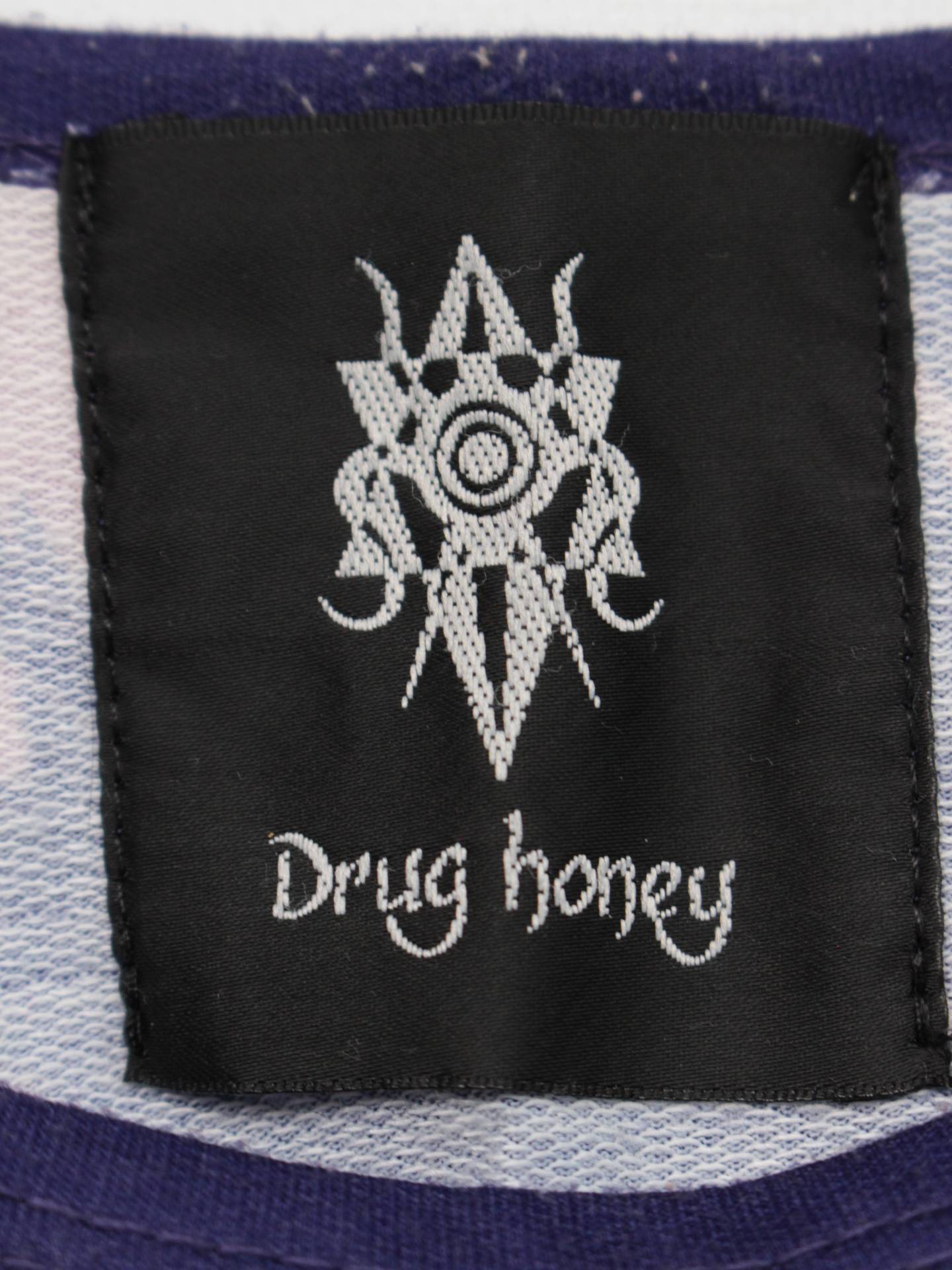 Drug honey/Tシャツ/カットソー/トップス/ブルー