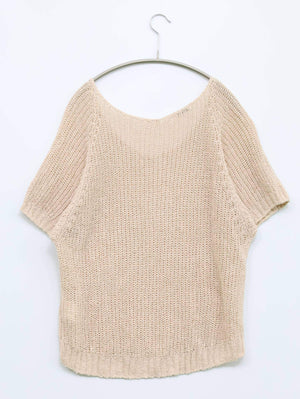 NOMBRE IMPAIR/ノンブルアンペール/ニット/セーター/トップス/ベージュ/F