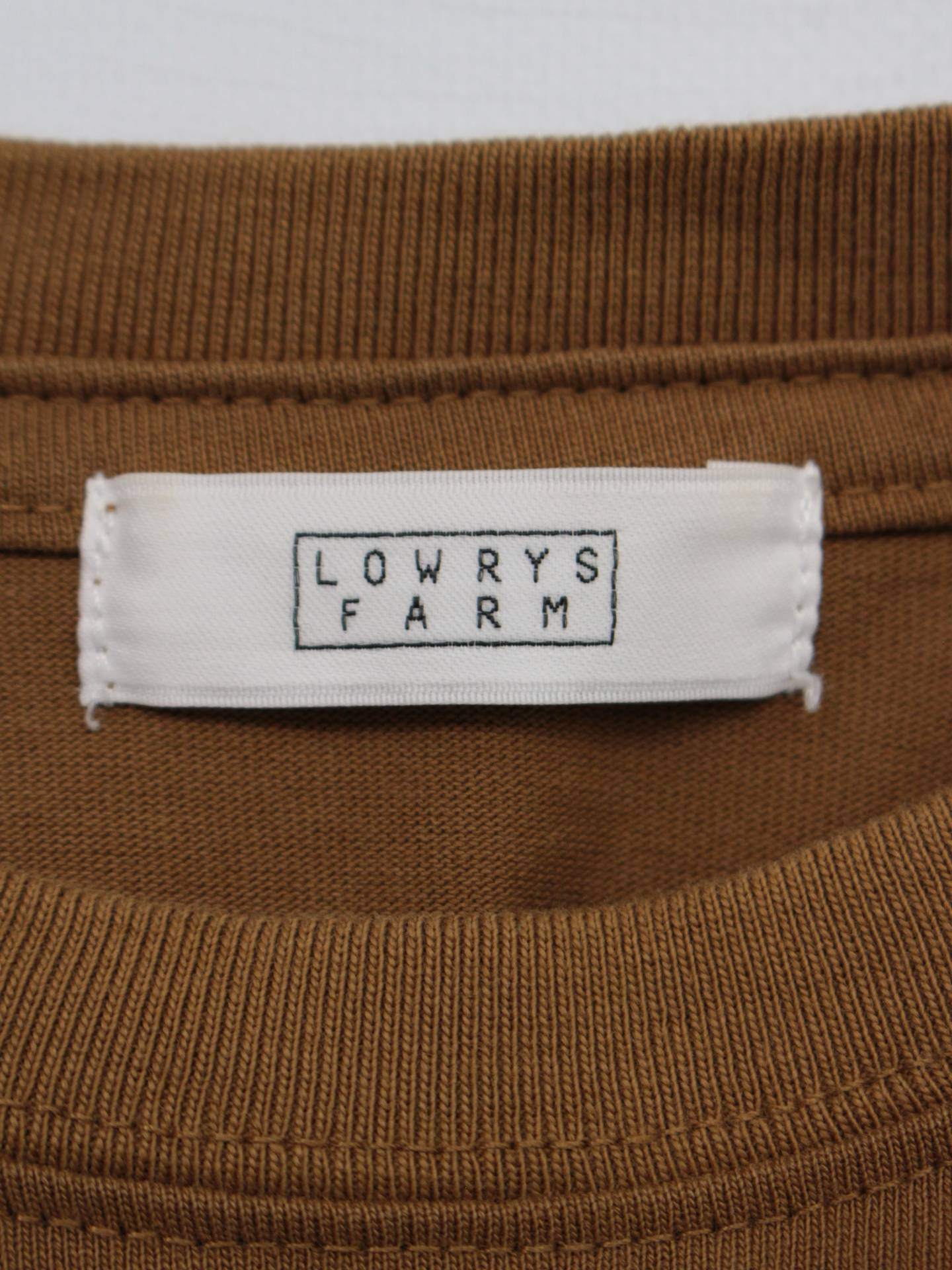 LOWRYS FARM/ローリーズファーム/Tシャツ/カットソー/トップス/ブラウン/F