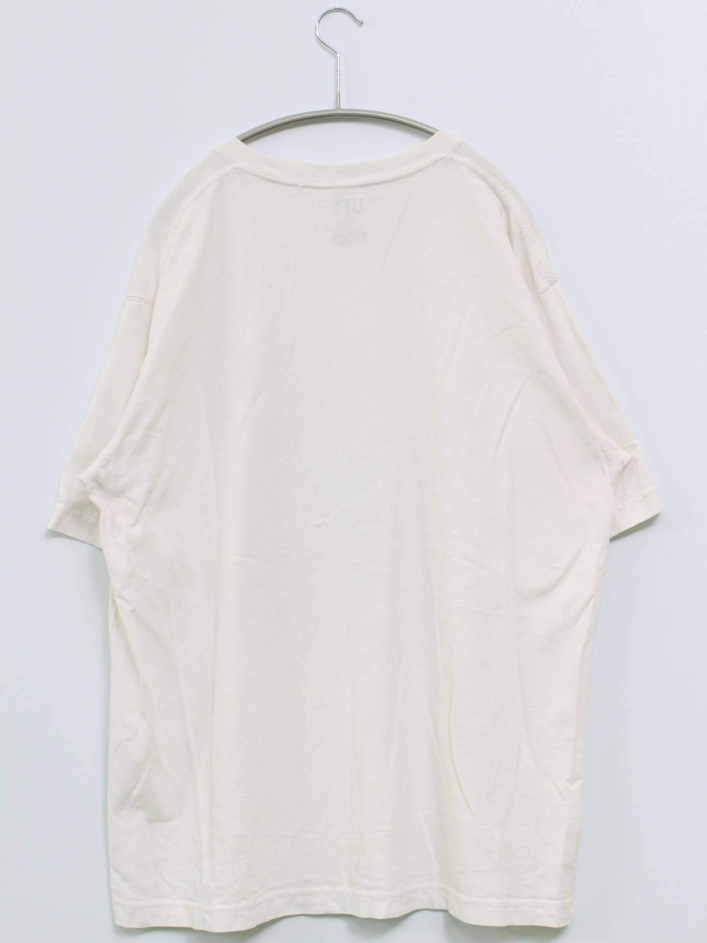 UNIQUE/Tシャツ/カットソー/トップス/ホワイト/XL