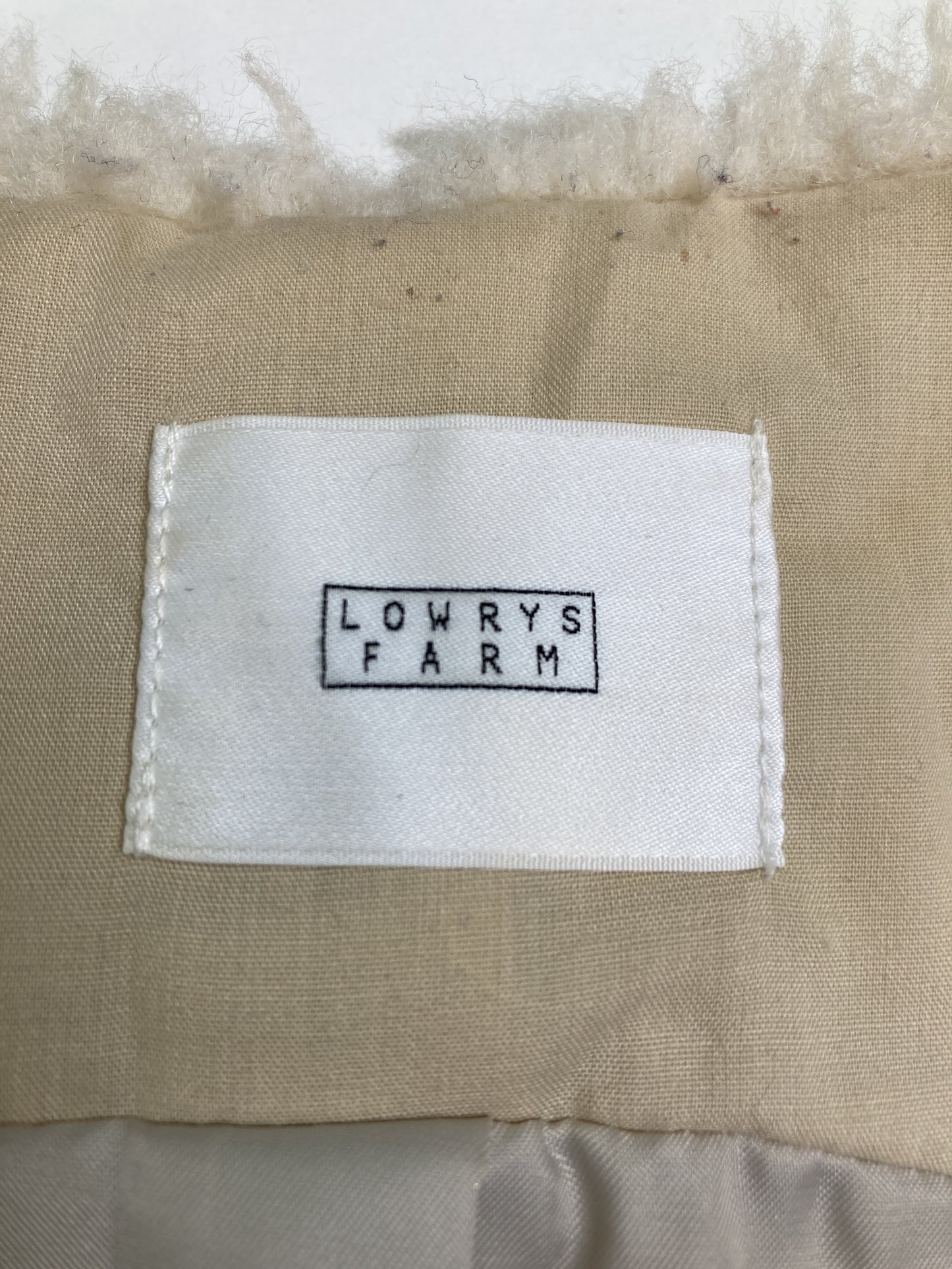 LOWRYS FARM/ローリーズファーム/ベスト/トップス/アイボリー/F