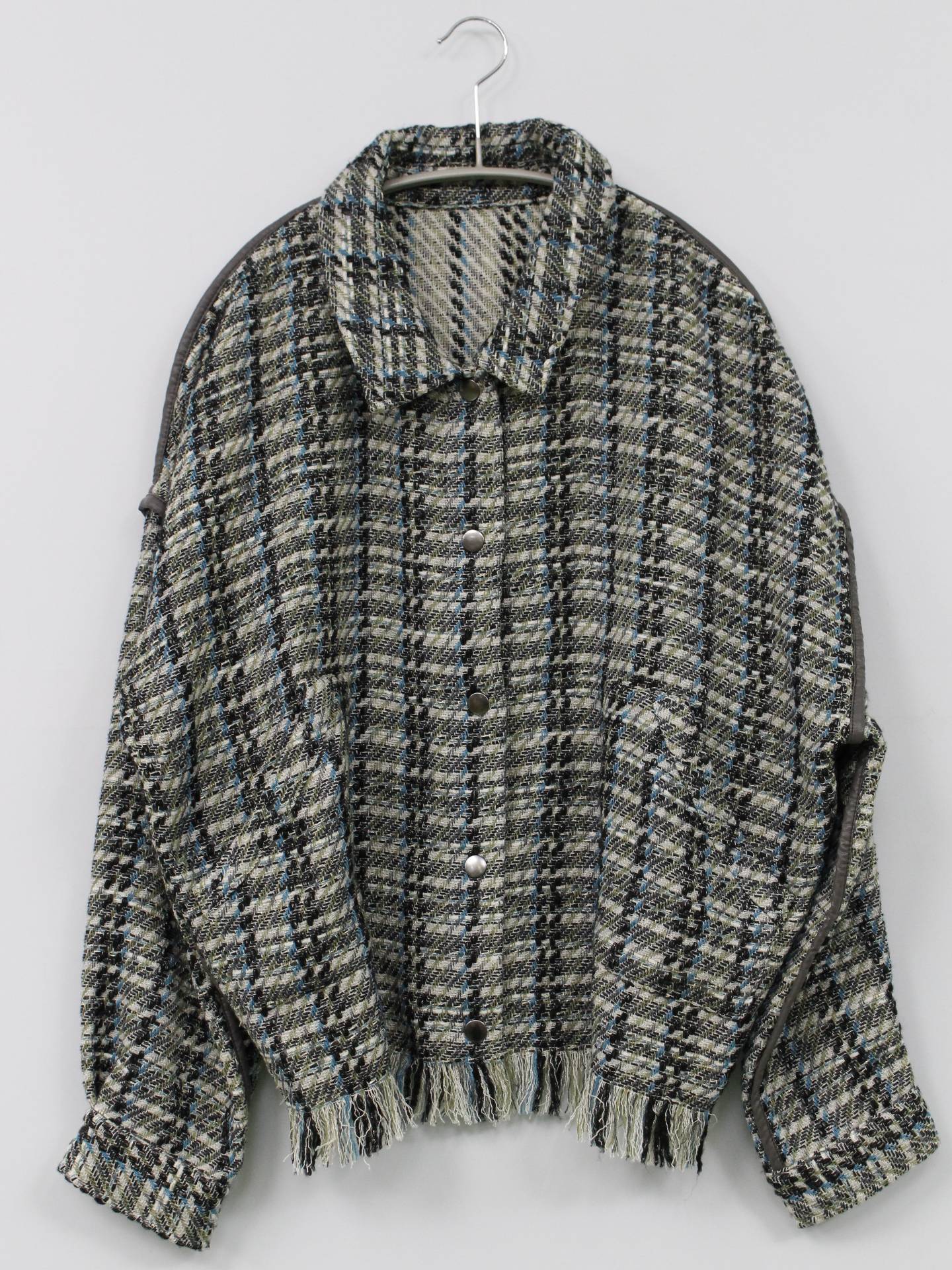 カーディガン/ボレロ/トップス/グレー