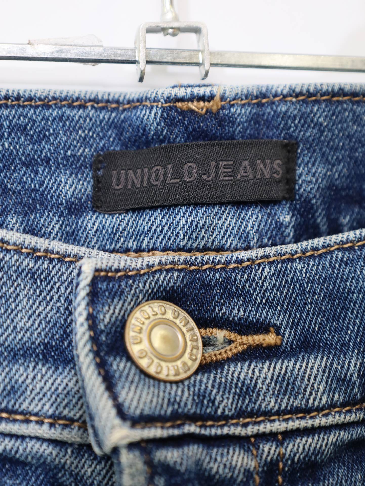 UNIQLO/ユニクロ/デニムパンツ/パンツ/ブルー/23(58.5cm)