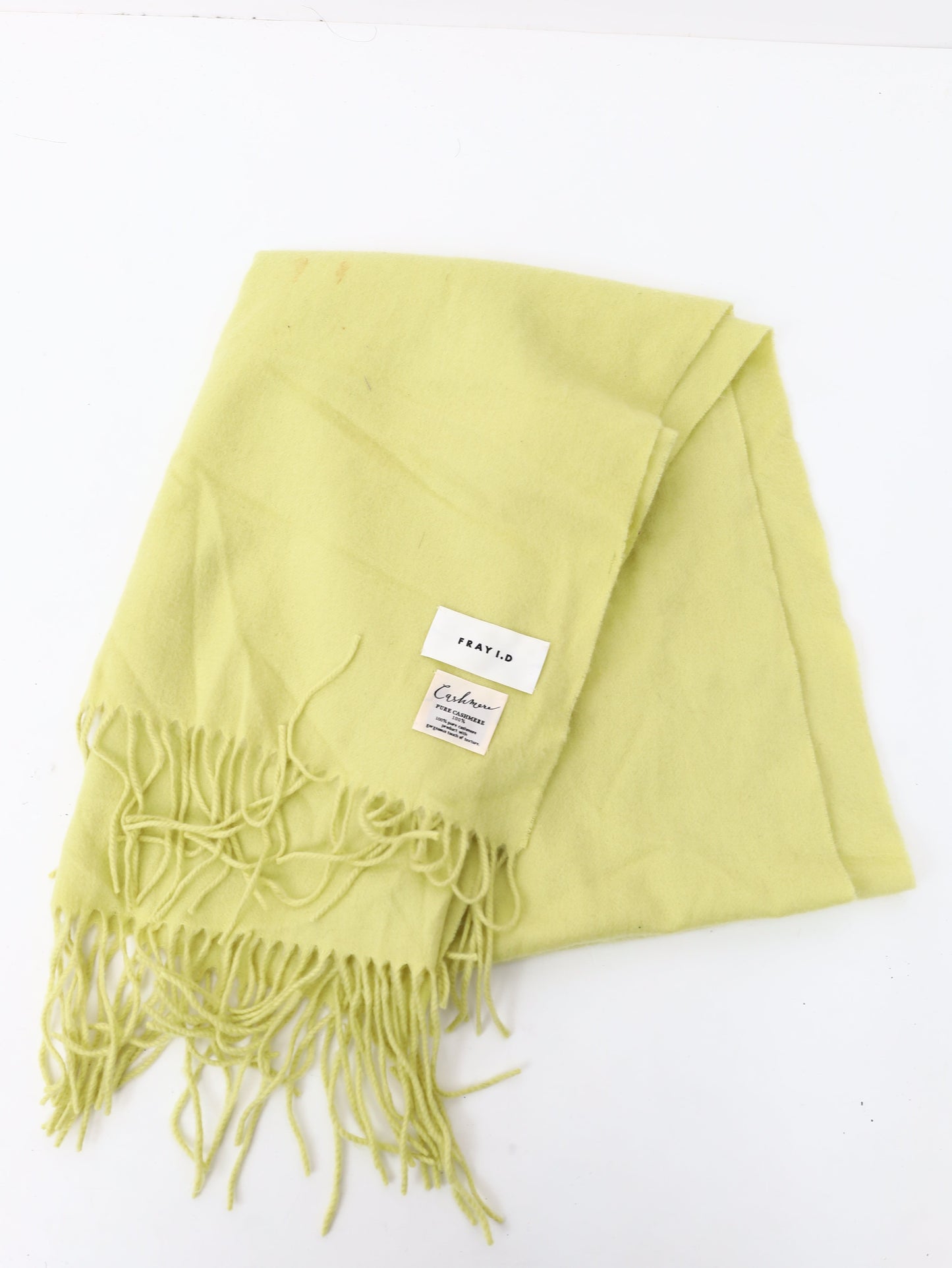 FRAY I.D/マフラー/ファッション雑貨/イエロー