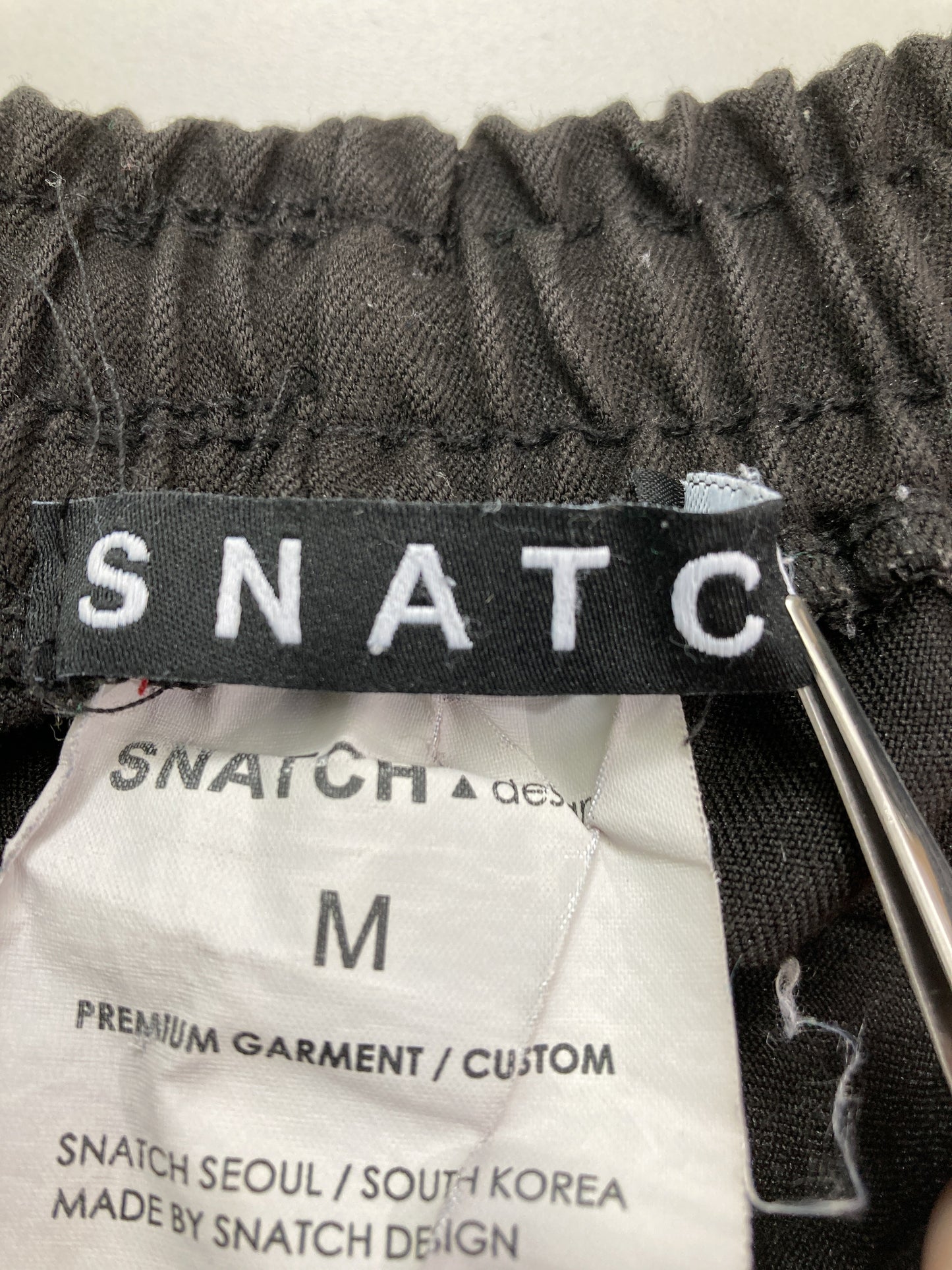 SNATCH/スウェットパンツ/パンツ/ブラック/M