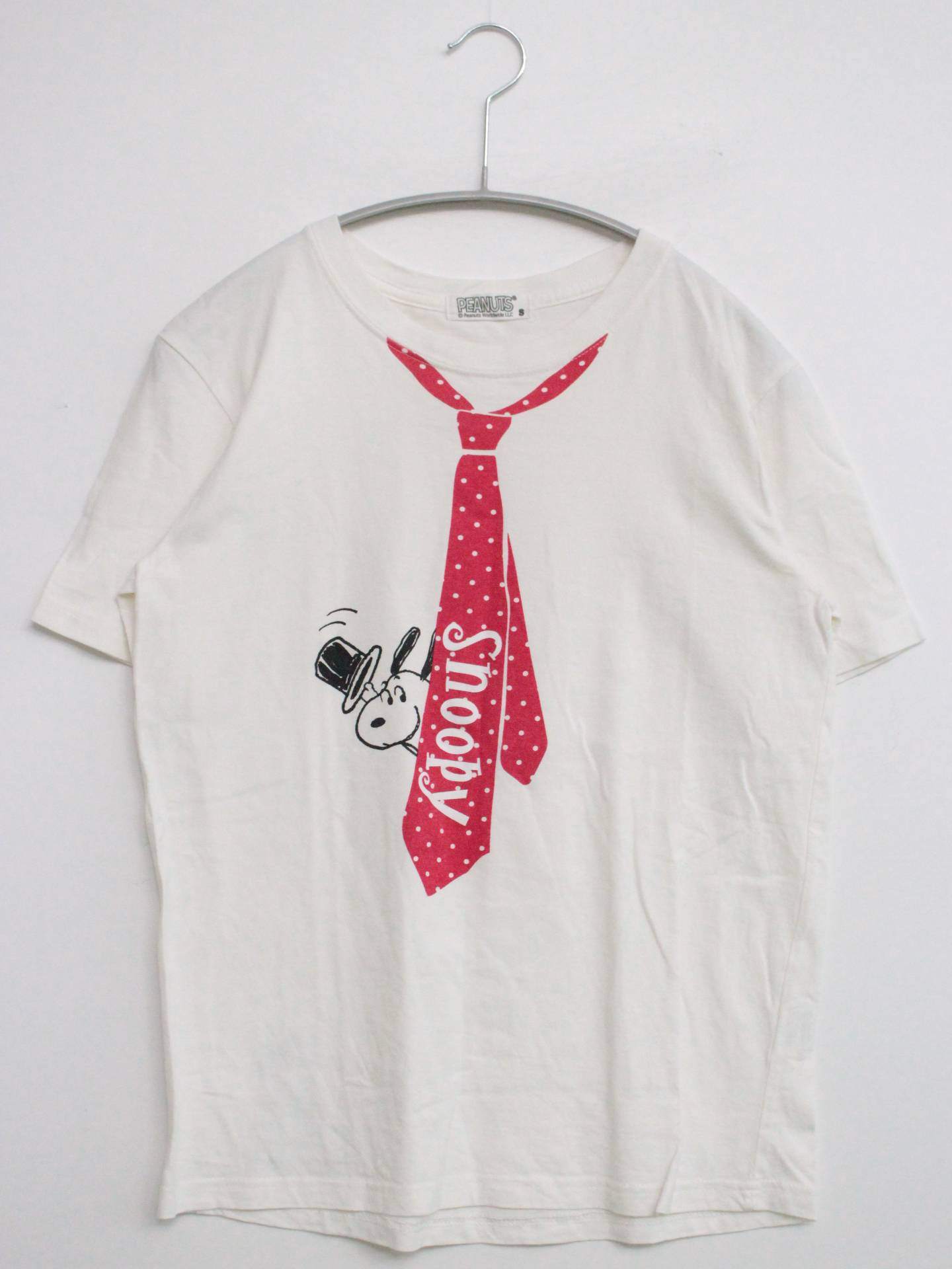 PEANUTS/ピーナッツ/Tシャツ/カットソー/トップス/ホワイト/S