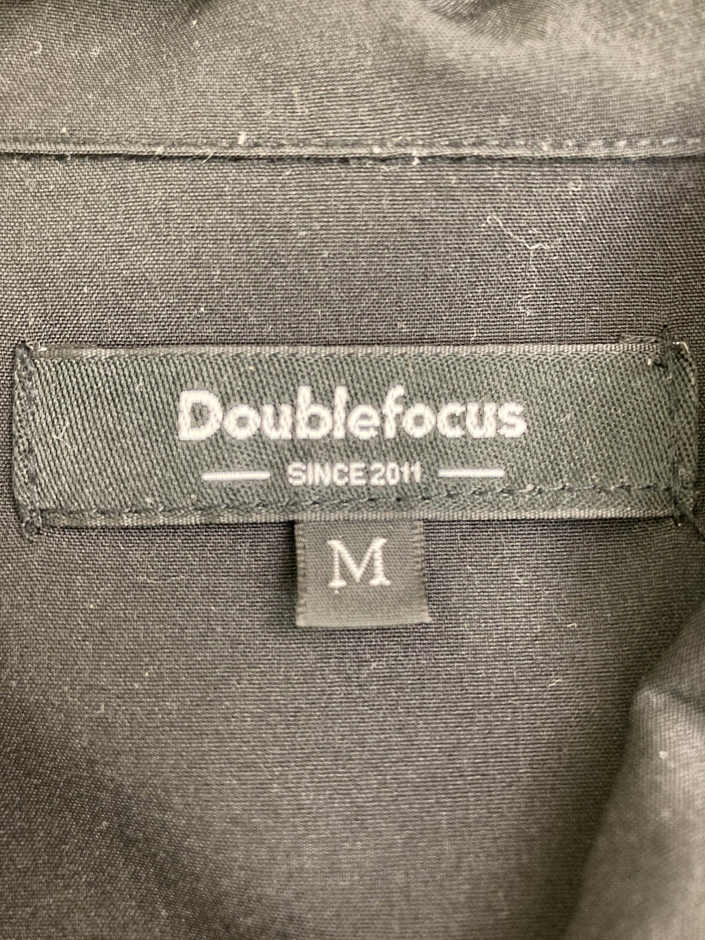 doublefocus/シャツ/ブラウス/トップス/ブラック/M