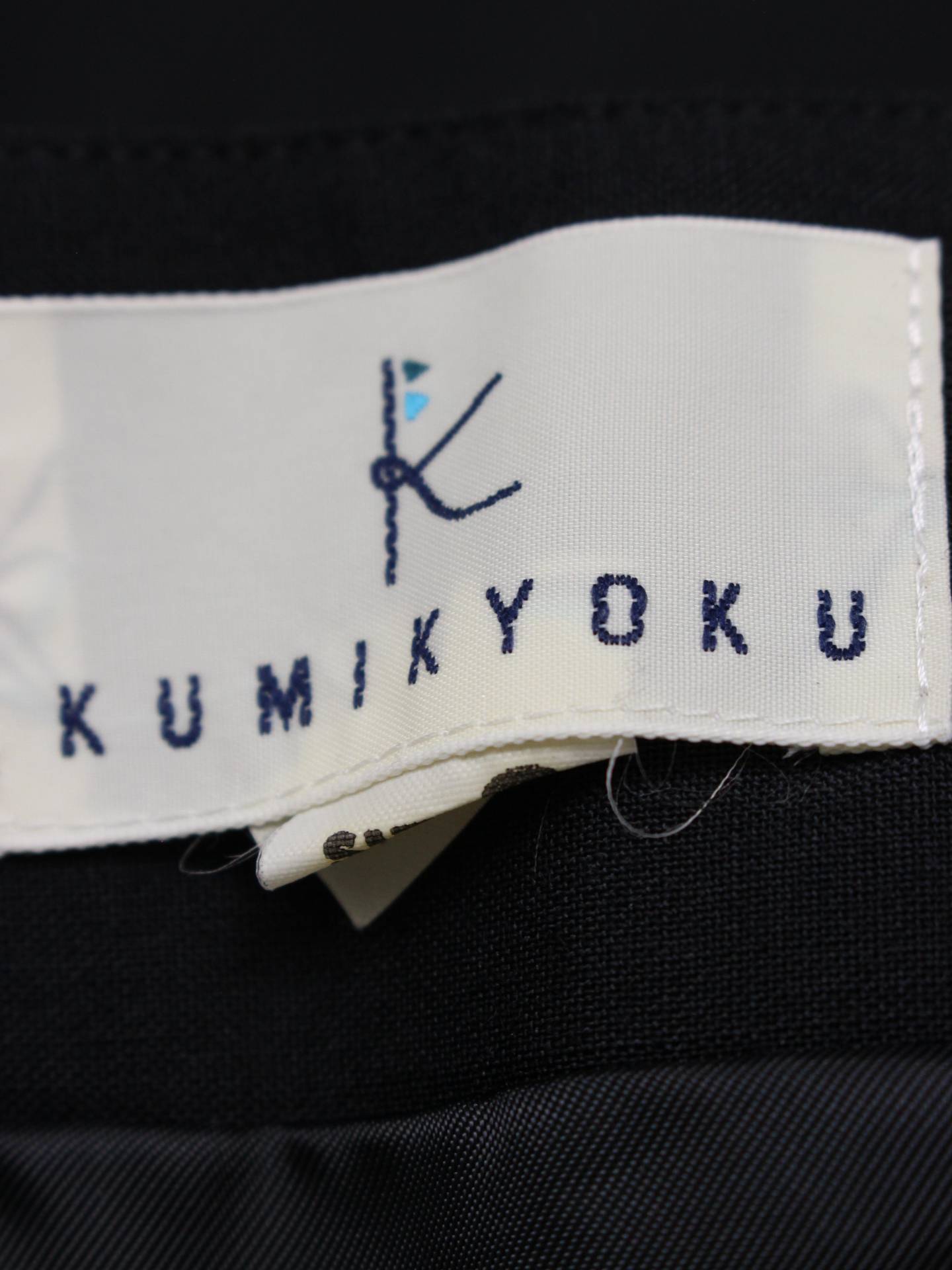KUMIKYOKU/ミモレ/半端丈スカート/スカート/ブラック/2