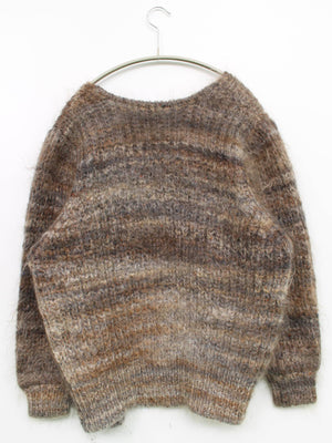 LYRIC/ニット/セーター/トップス/ブラウン/M