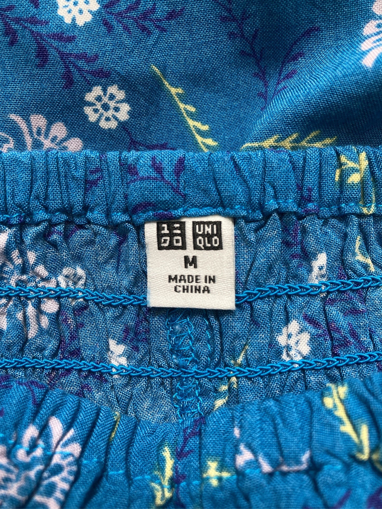 UNIQLO/ユニクロ/ワンピース/ワンピース/ドレス/ブルー/M