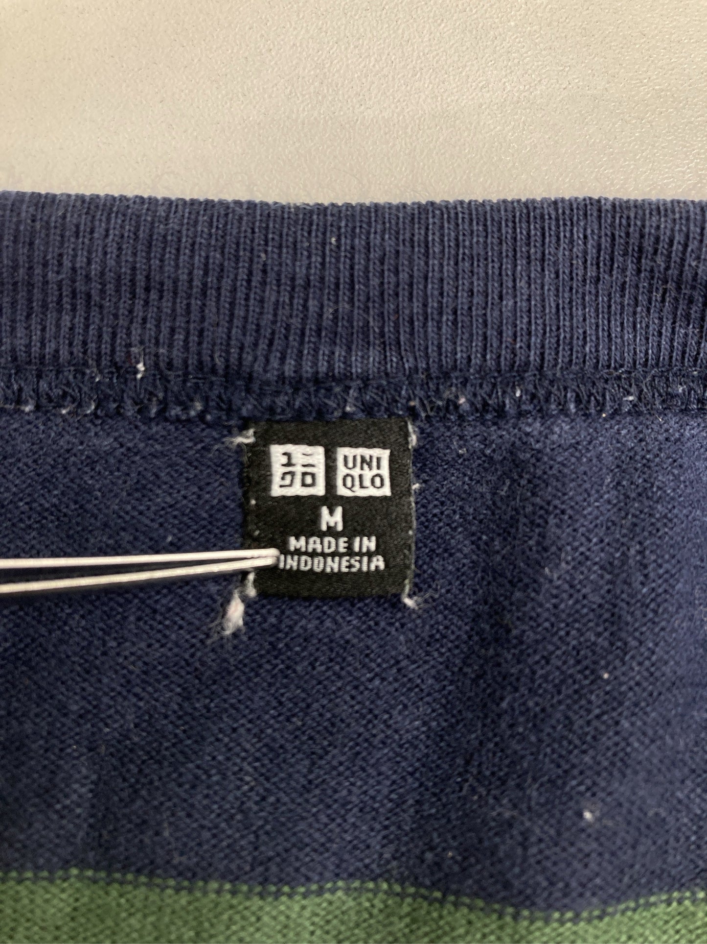 UNIQLO/ユニクロ/Tシャツ/カットソー/トップス/ネイビー/M