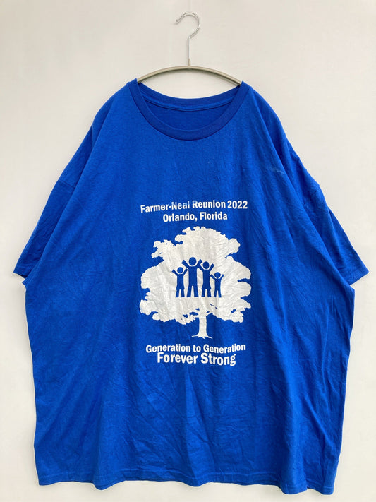 Tシャツ/カットソー/トップス/ブルー