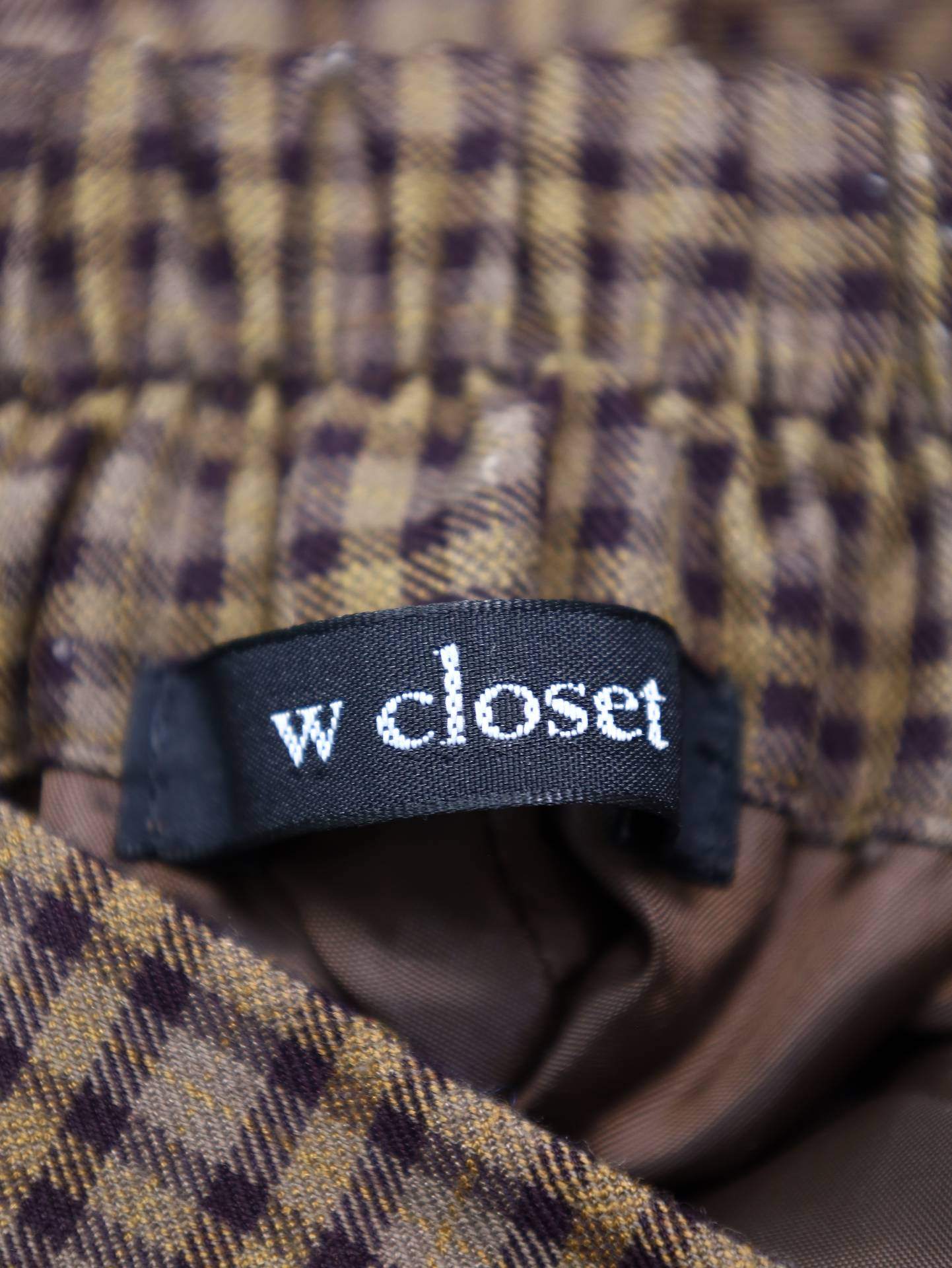 w closet/ダブルクローゼット/スカート/スカート/ブラウン/F