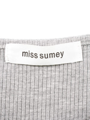 miss sumey/ミススミー/Tシャツ/カットソー/トップス/グレー/160/84A