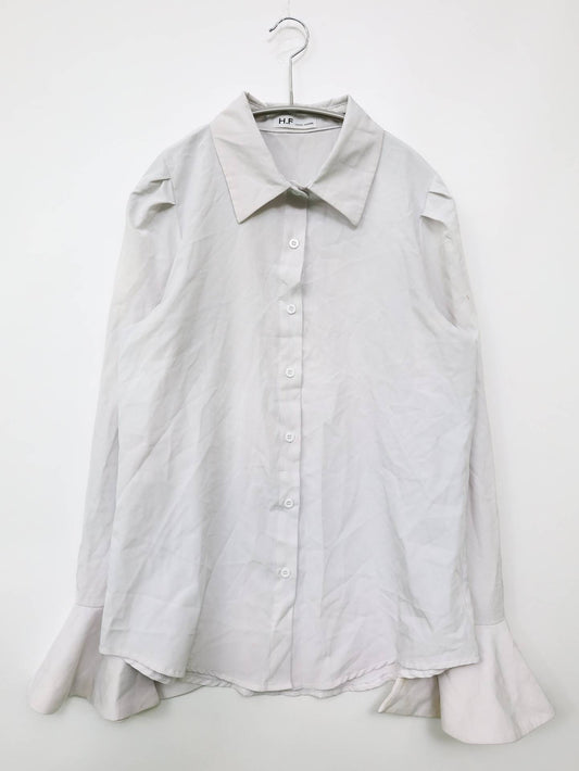 H.F classic fashion/シャツ/ブラウス/トップス/グレー/160/84A