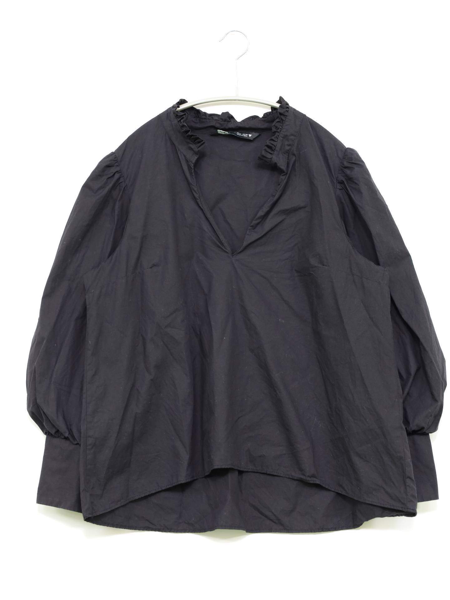 ZARA/ザラ/シャツ/ブラウス/トップス/ブラック/L