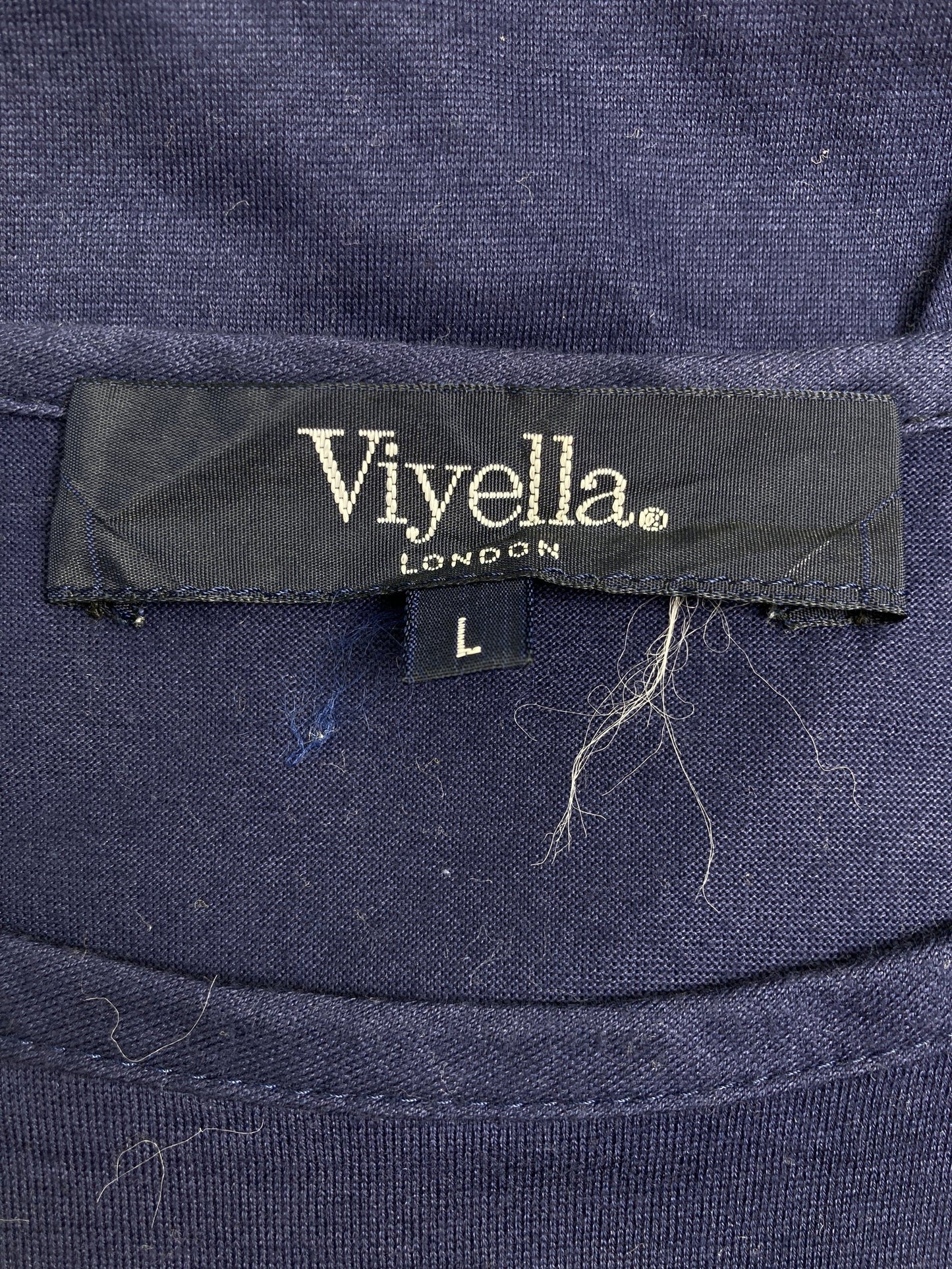 Viyella/Tシャツ/カットソー/トップス/ブルー/L