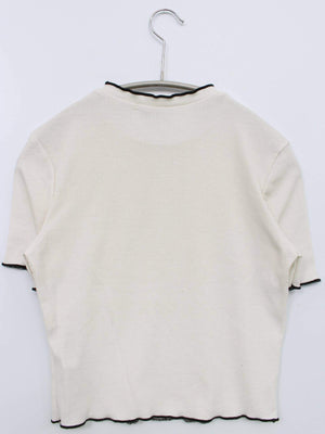 ZARA/ザラ/Tシャツ/カットソー/トップス/ホワイト/EUR S/USA S/MEX 26