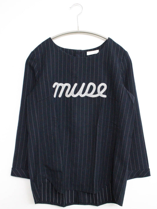 index/Tシャツ/カットソー/トップス/ネイビー/M