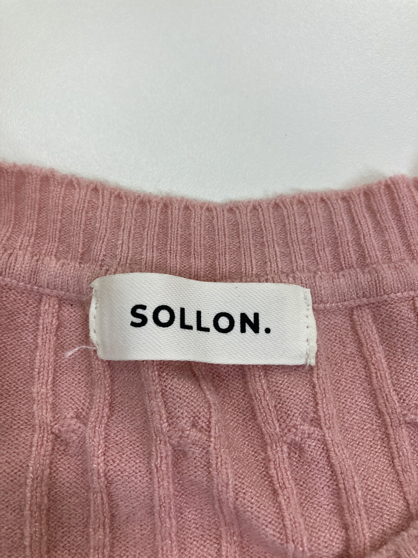 SOLLON./ソルロン/ニット/セーター/トップス/ピンク/F