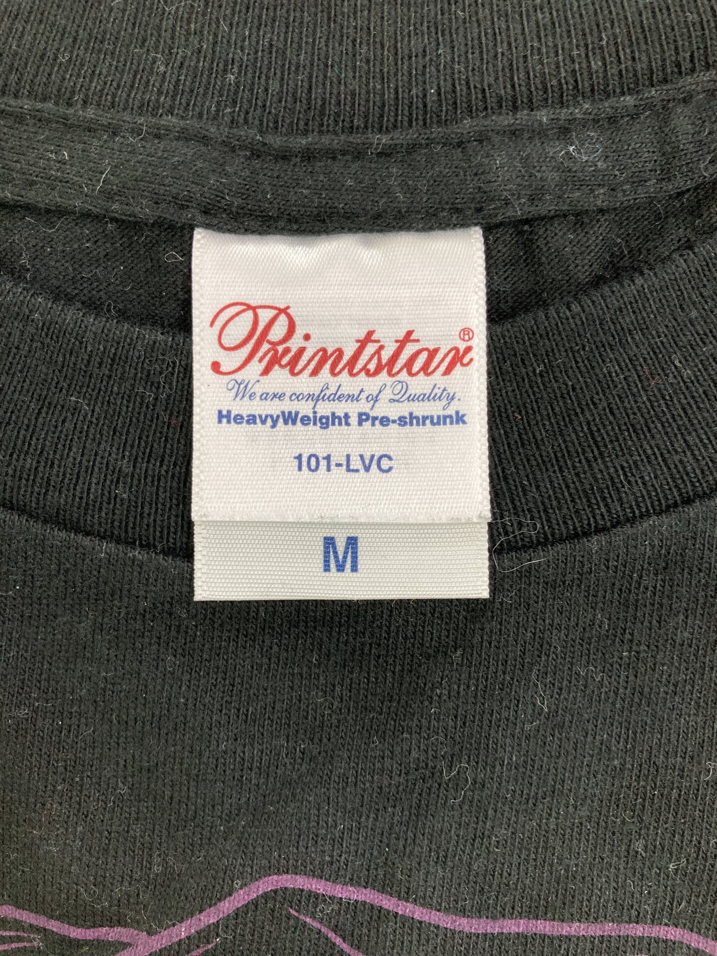 Printstar/プリントスター/Tシャツ/カットソー/トップス/ブラック/M