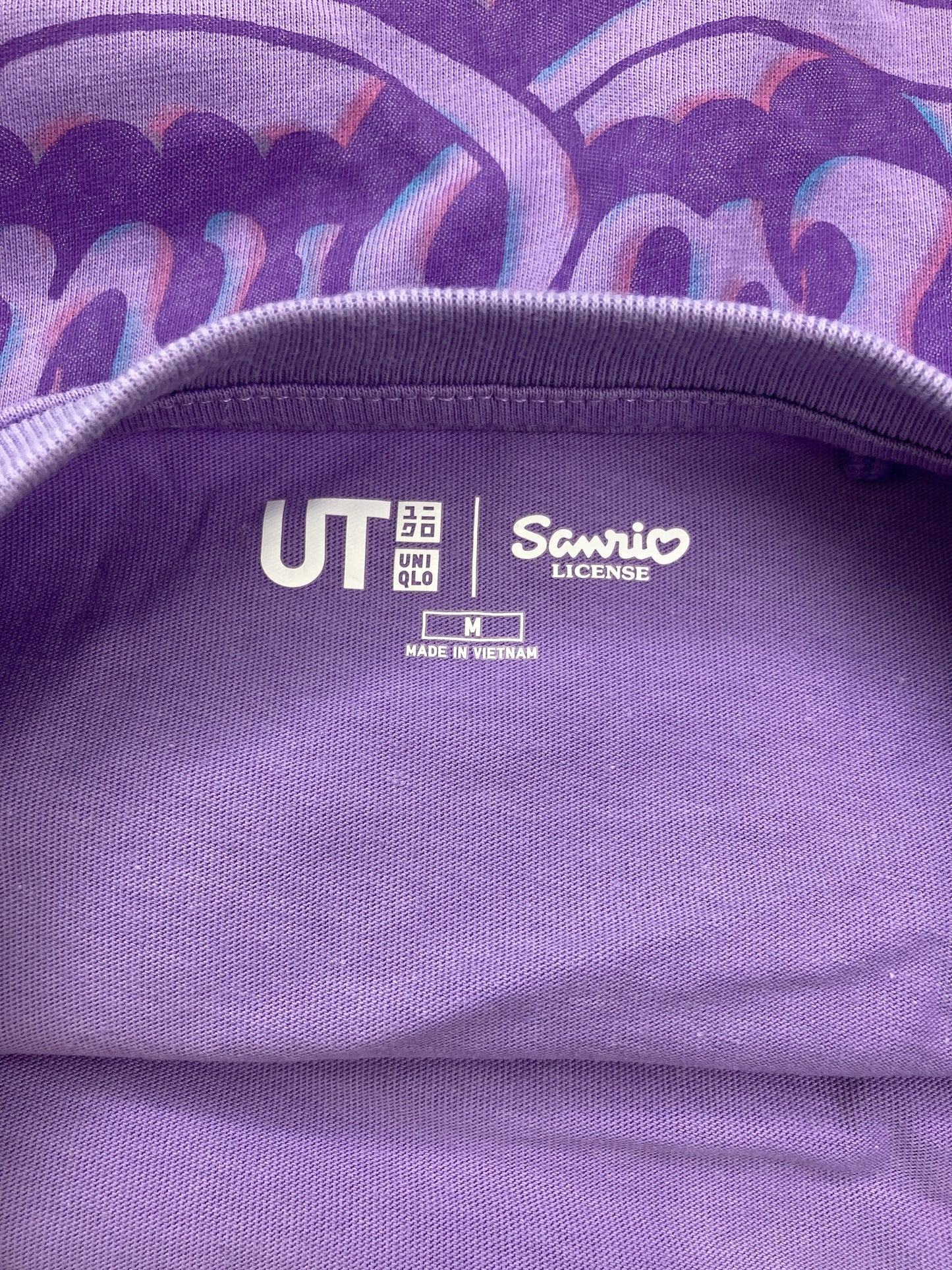 UNIQLO UT/Tシャツ/カットソー/トップス/パープル/M