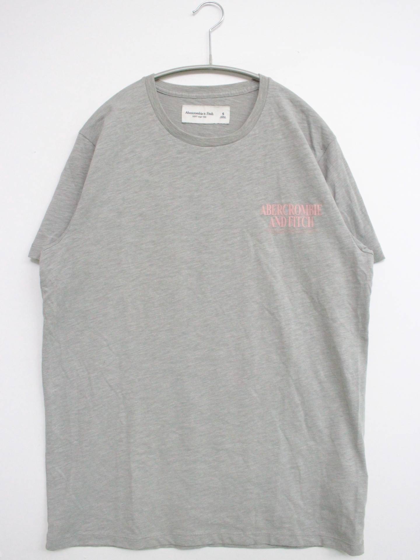 Abercrombie&Fitch/アバクロンビーアンドフィッチ/Tシャツ/カットソー/トップス/グレー/S
