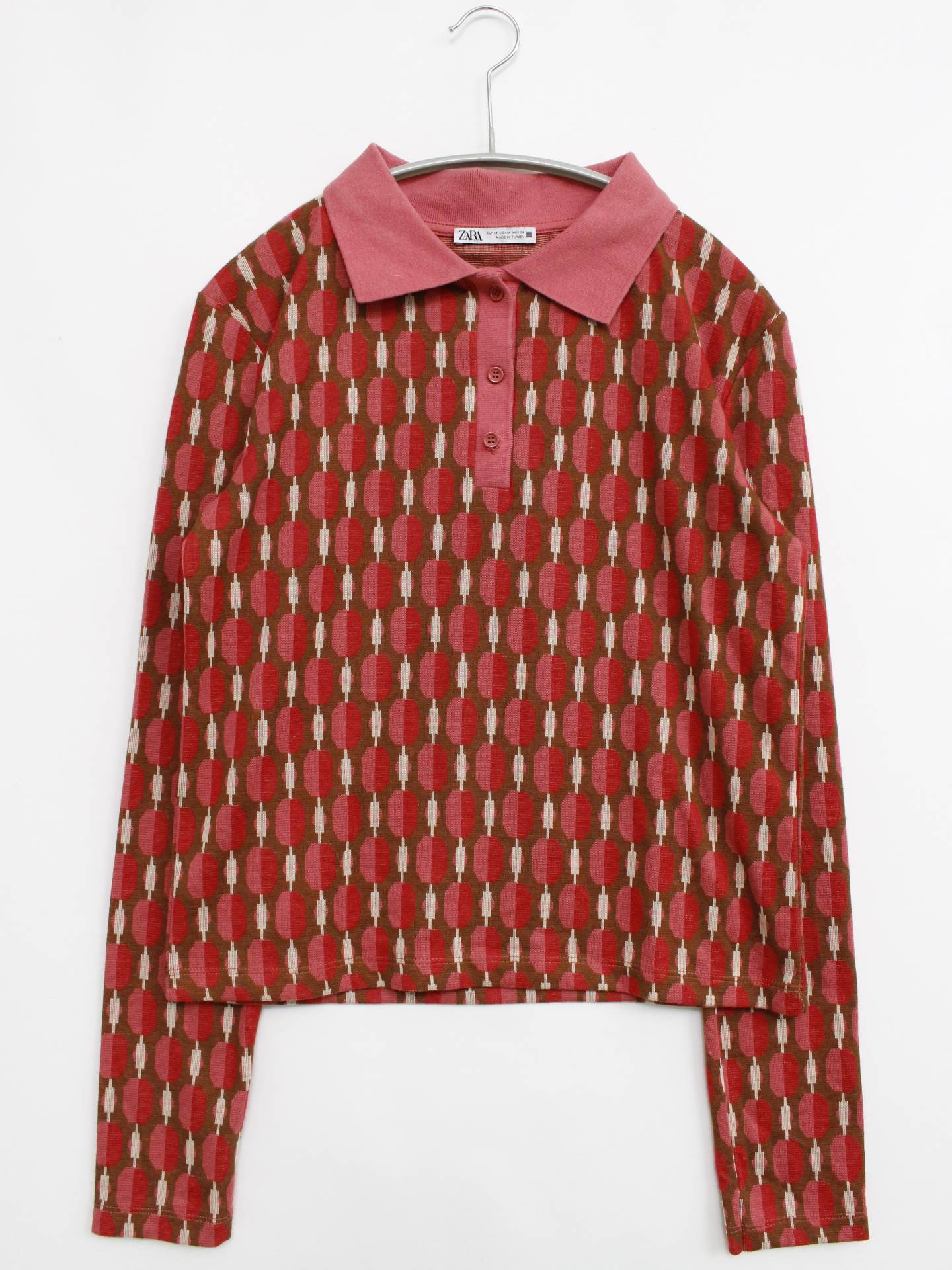 ZARA/ザラ/ニット/セーター/トップス/レッド/M