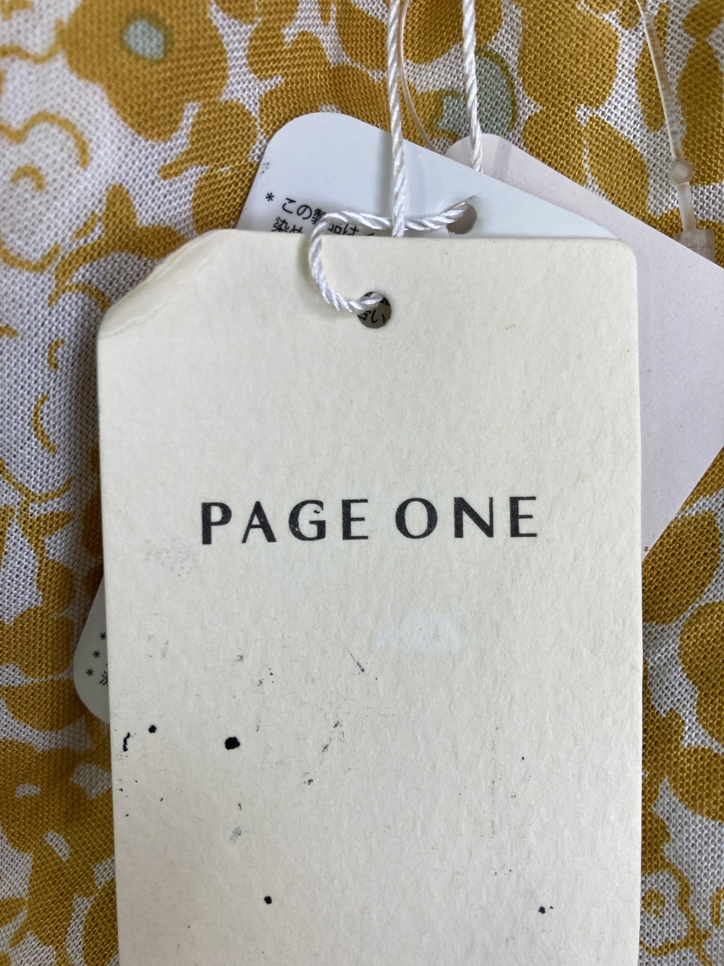 Page One/Tシャツ/カットソー/トップス/オレンジ/M~L