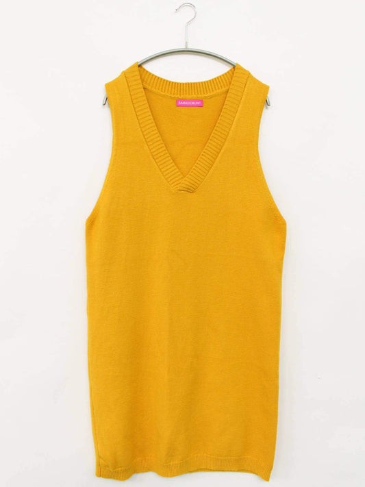 SARADEMUNT/チュニック/ワンピース/ドレス/イエロー