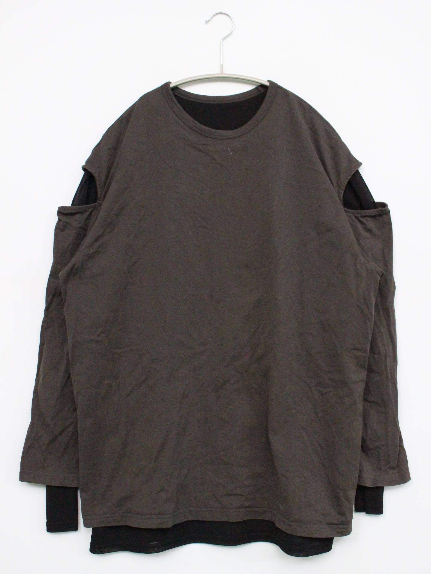 Tシャツ/カットソー/トップス/ブラック/2