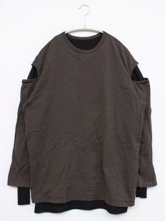 Tシャツ/カットソー/トップス/ブラック/2