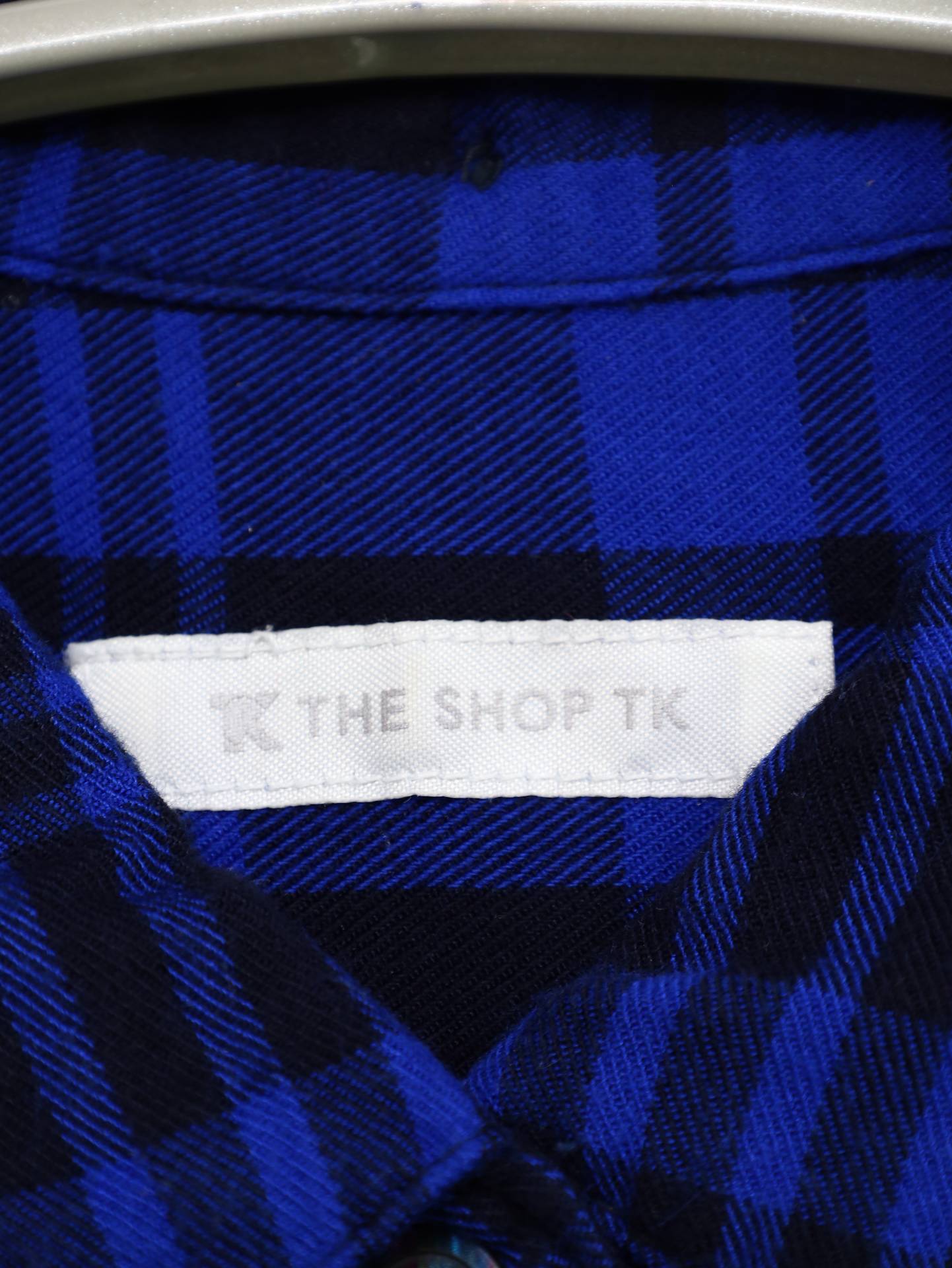 THE SHOP TK/シャツ/ブラウス/トップス/ブルー/F