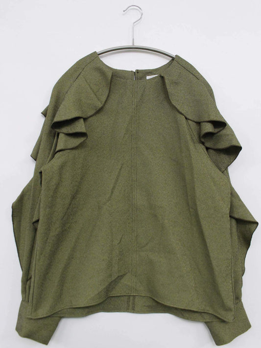 OPAQUE.CLIP/カーディガン/ボレロ/トップス/カーキ/38/M
