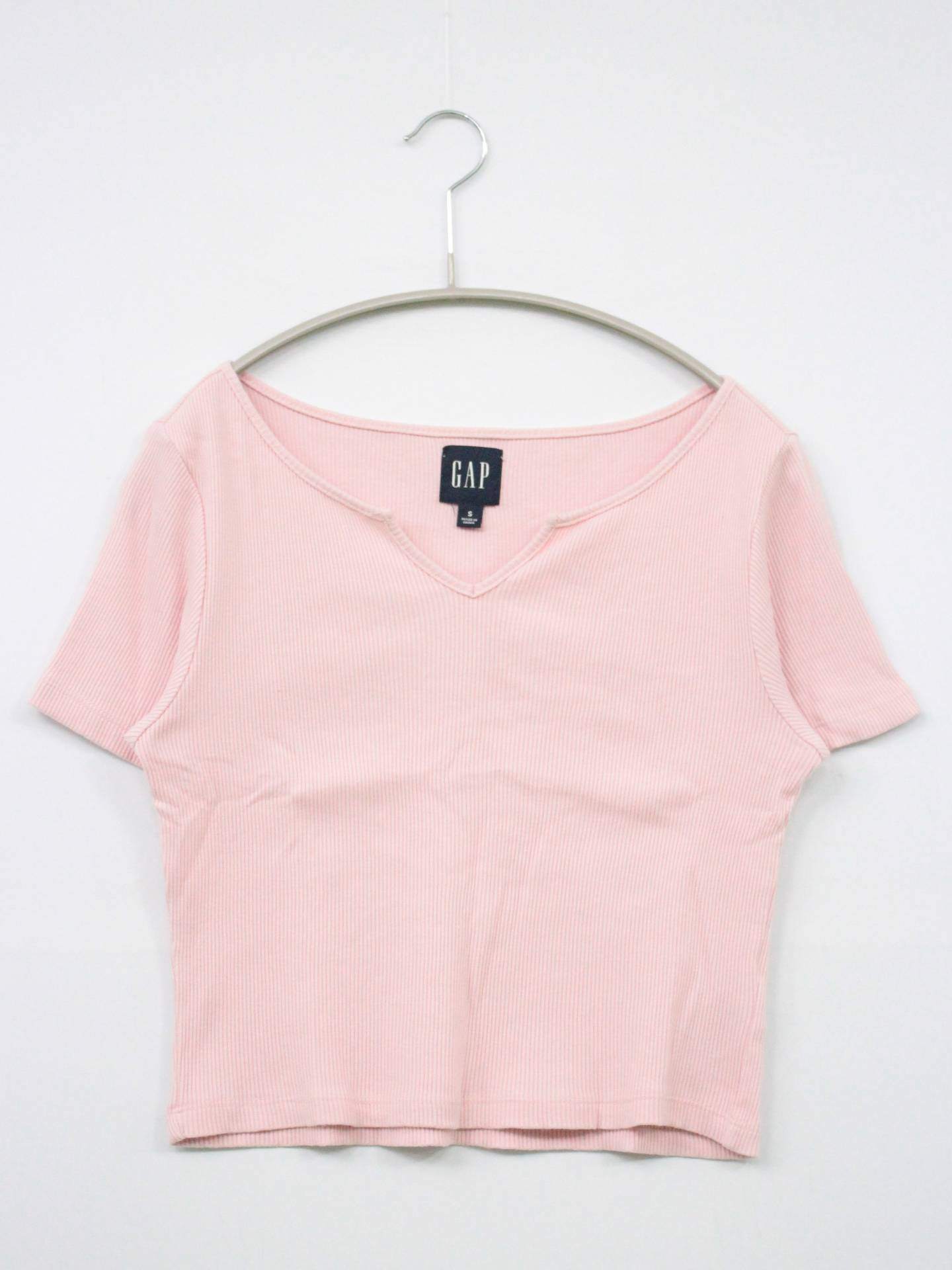 GAP/ギャップ/Tシャツ/カットソー/トップス/ピンク/S