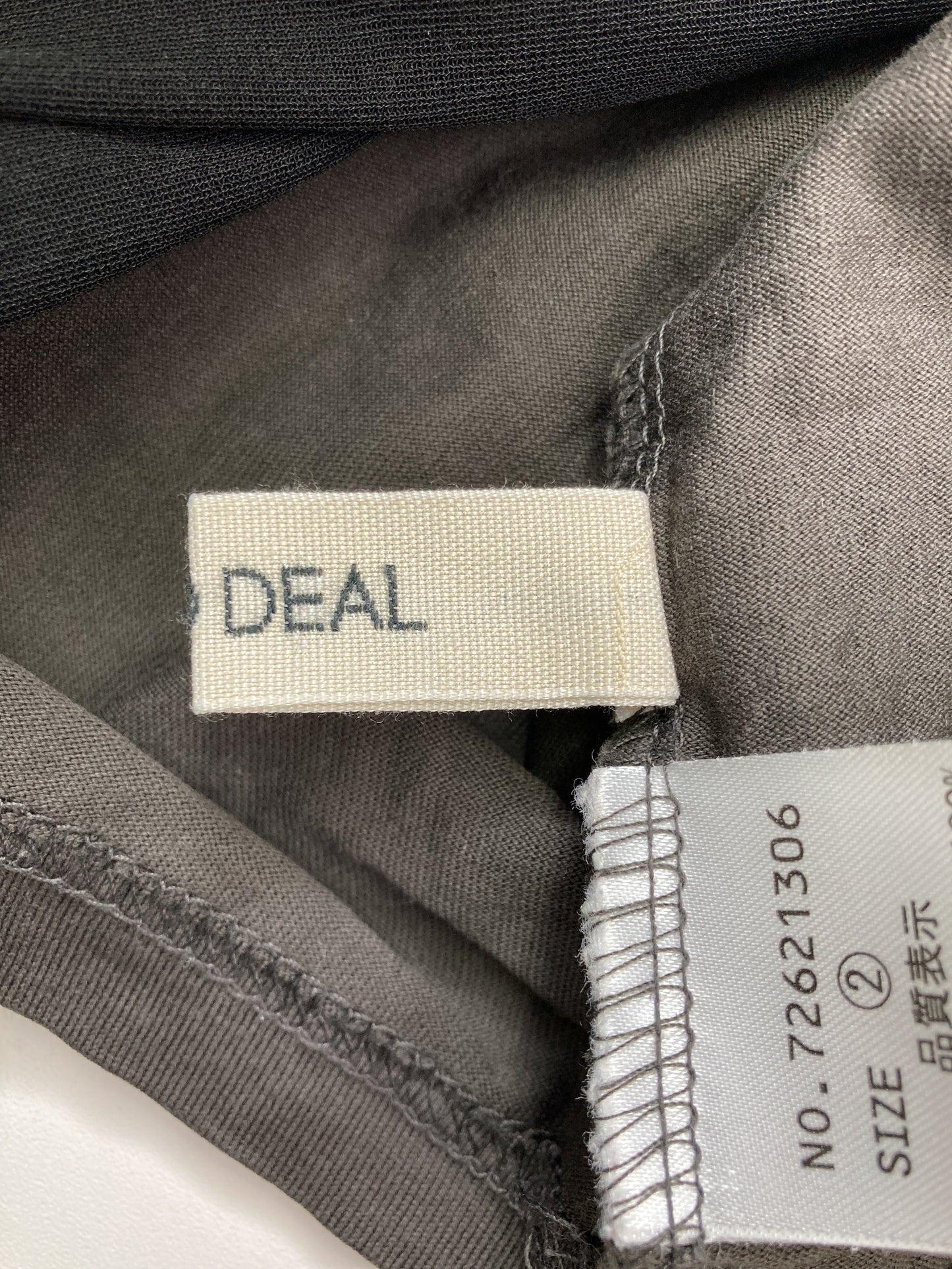 Tシャツ/カットソー/トップス/ブラック/2